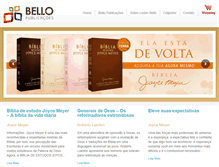 Tablet Screenshot of bellopublicacoes.com.br